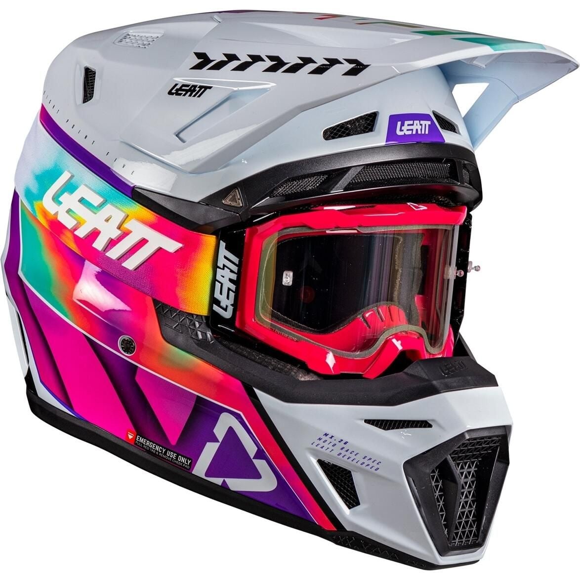 Leatt Moto 8.5 Helmet with Goggles